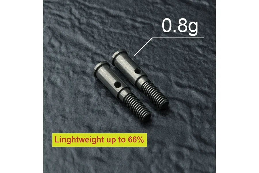 MST Lightweight Aluminium Front Axles 2Pcs image 92201