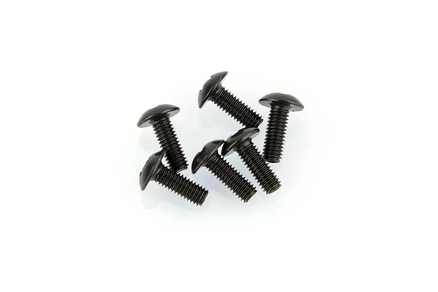 HSP 3x8mm Coarse Thread Button Head Screws 6Pcs image 9239