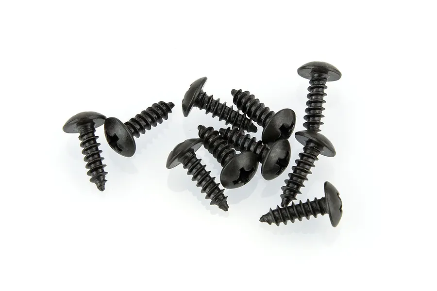HSP 3x10mm Coarse Thread Button Head Screws 10Pcs image 9240