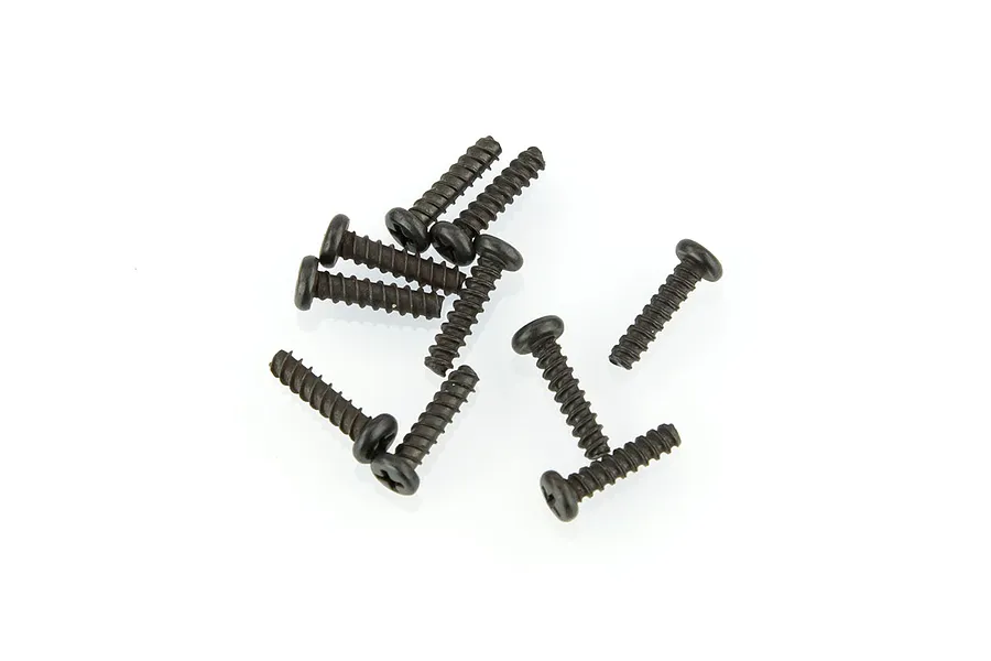 HSP 2x10mm Coarse Thread Binder Head Screws 10Pcs image 9244
