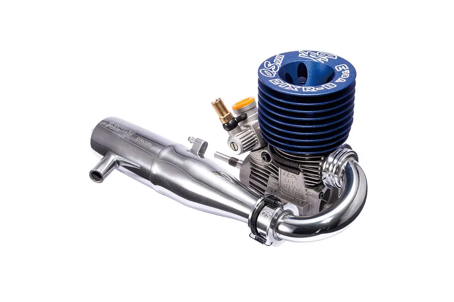 O.S. Engines Max 21 XR-B V3 3.44cc Nitro Engine w/ T-2090SC Exhaust image 92449