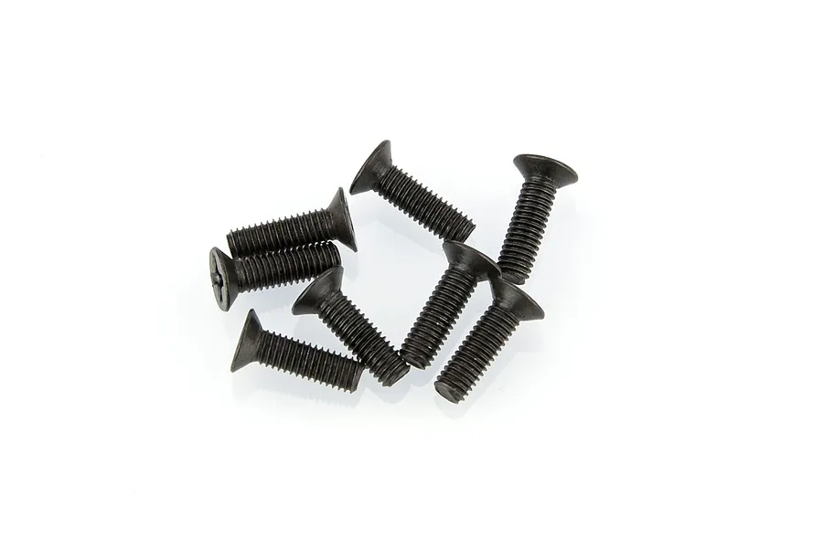HSP 3X10mm Fine Thread Countersunk Head Screws 8Pcs image 9248