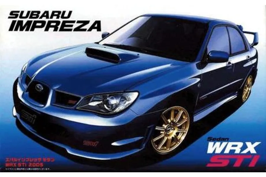 Fujimi 1/24 Subaru Impreza WRX STI ID-83 Scaled Plastic Model Kit image 92544