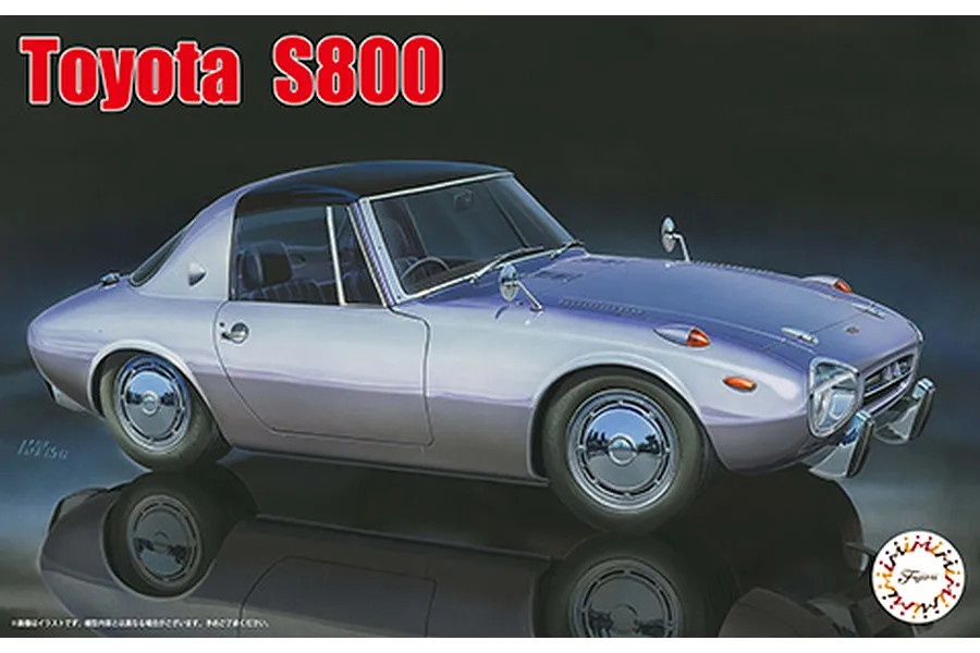 Fujimi 1/24 Toyota S800 Scaled Plastic Model Kit image 92581