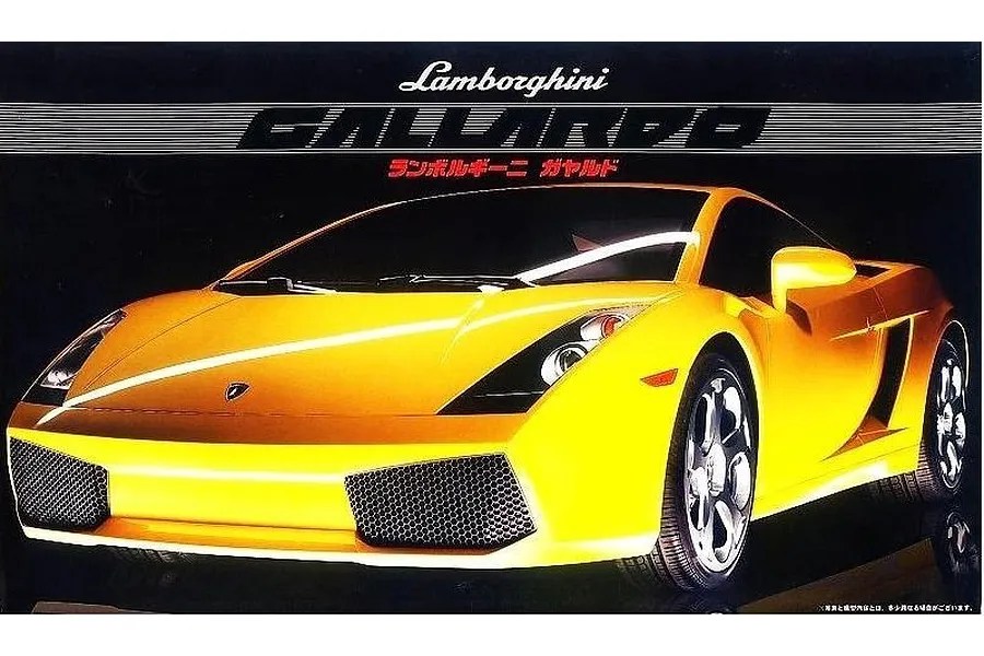 Fujimi 1/24 Lamborghini Gallardo Scaled Plastic Model Kit image 92623