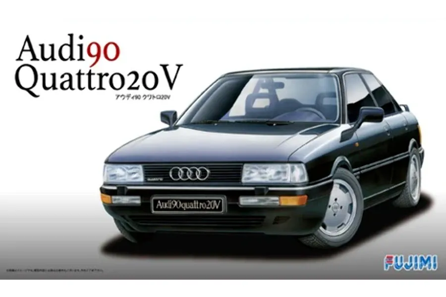 Fujimi 1/24 Audi 90 Quattro 20V Scaled Plastic Model Kit image 92630
