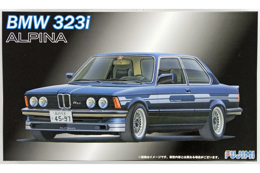 Fujimi 1/24 BMW 325i Alpina C1-2.3 Scaled Plastic Model Kit image 1