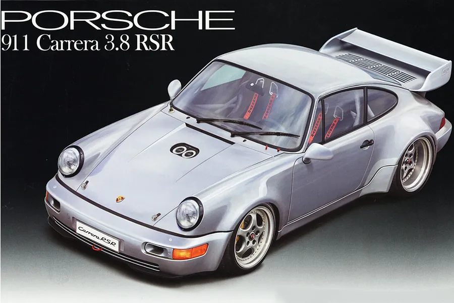 Fujimi 1/24 Porsche 911 Carrera 3.8 RSR Scaled Plastic Model Kit image 92637
