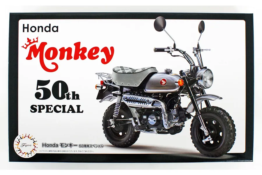 Fujimi 1/12 Honda &amp;quot;50th Anniversary Special&amp;quot; Monkey Scaled Plastic Model Kit image 92642