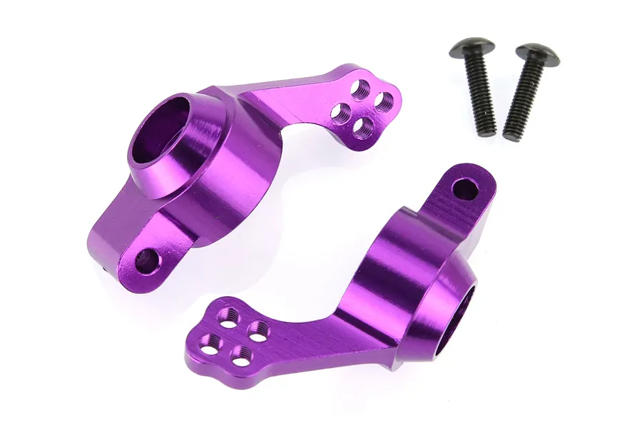 HSP Purple Aluminium Rear Hubs 2Pcs image 9267