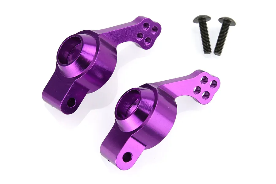 HSP Purple Aluminium Rear Hubs 2Pcs image 9268