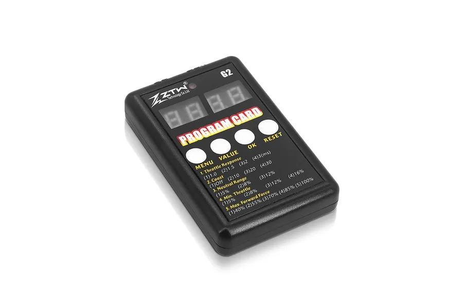 ZTW G2 LED ESC Program Card image 92687