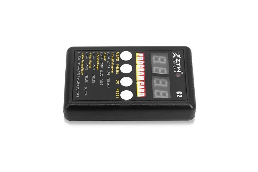 ZTW G2 LED ESC Program Card image 92690