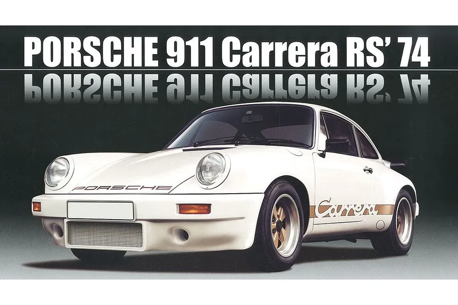 Fujimi 1/24 1974 Porsche 911 Carrera RS (RS-119) Scaled Plastic Model Kit image 92699