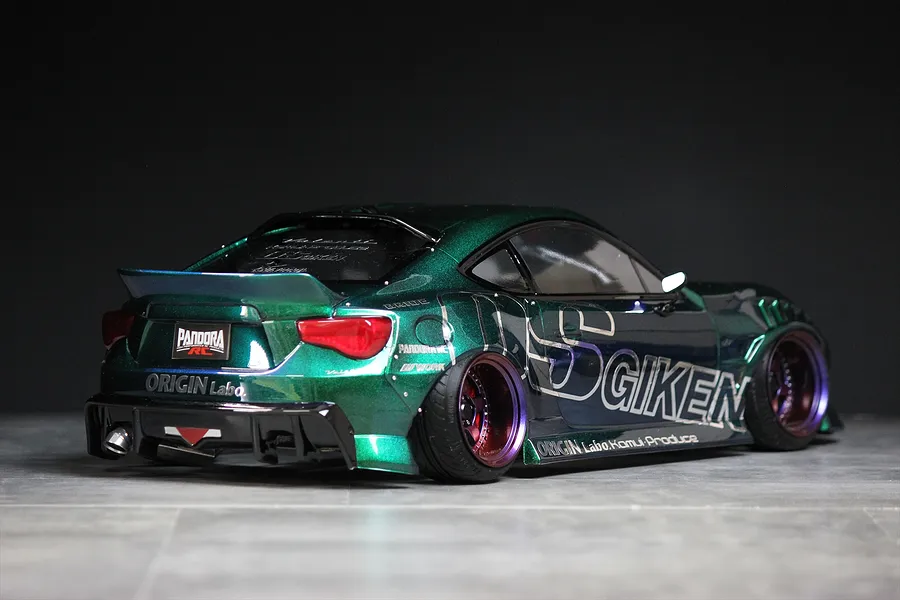 Pandora RC 1/10 Toyota 86 ZN6 &amp;quot;Drift Line&amp;quot; Unpainted Body Shell w/ Decals image 92739