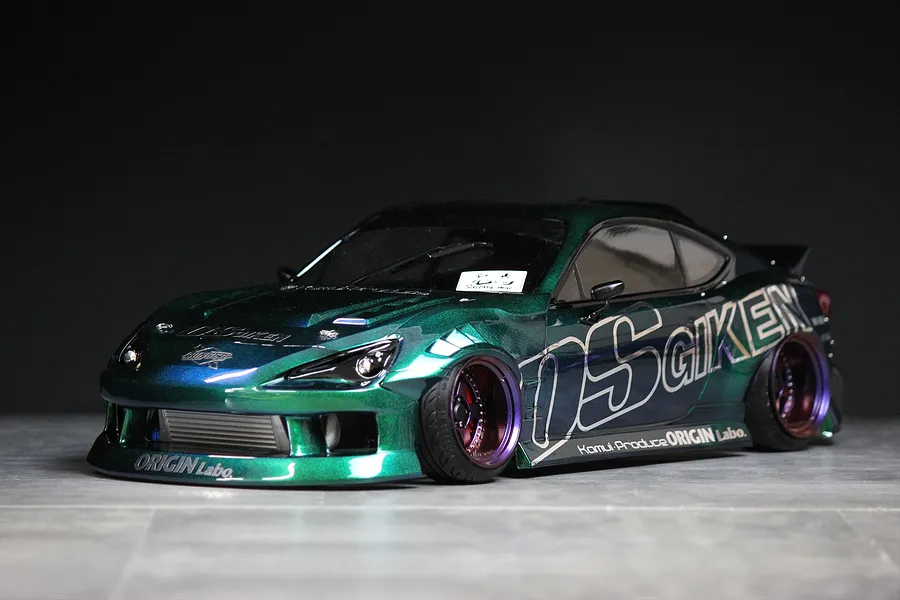 Pandora RC 1/10 Toyota 86 ZN6 &amp;quot;Drift Line&amp;quot; Unpainted Body Shell w/ Decals image 92740