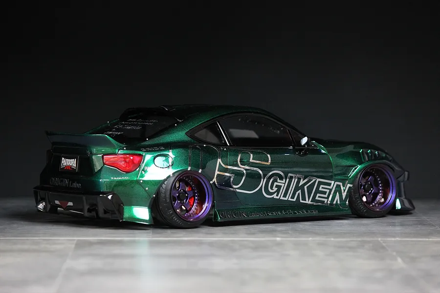 Pandora RC 1/10 Toyota 86 ZN6 &amp;quot;Drift Line&amp;quot; Unpainted Body Shell w/ Decals image 92741