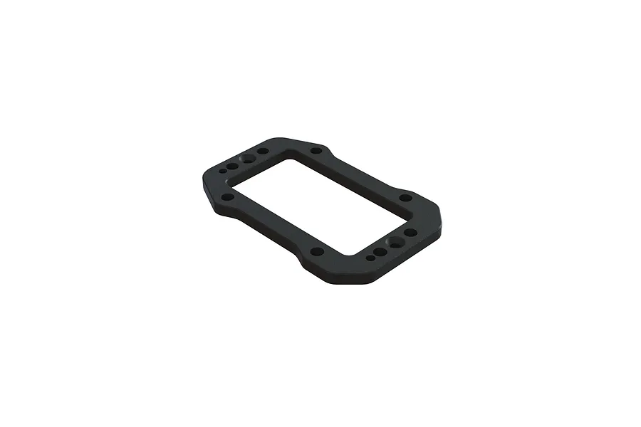 ARRMA Black Aluminium Servo Mount Plate image 92789