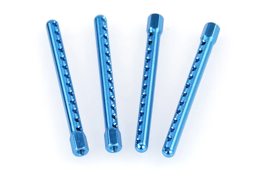 HSP Blue Aluminium 60mm Body Posts 4Pcs image 9280