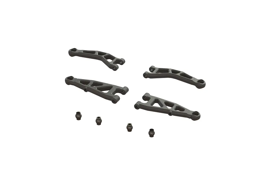 ARRMA 1/18 Front Suspension Arm Set image 92877