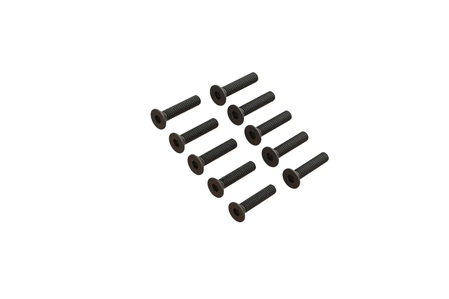 ARRMA 2x10mm Fine Thread Countersunk Screws 10Pcs image 92890