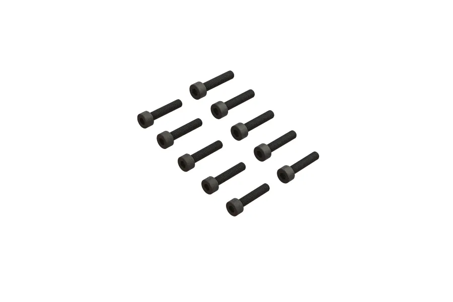 ARRMA 2.5x10mm Fine Thread Cap Head Screws 10Pcs image 92892