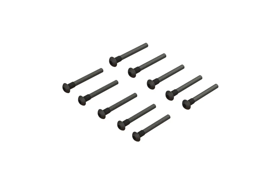 ARRMA 3x24mm Partial Thread Button Head Screws 10Pcs image 92894