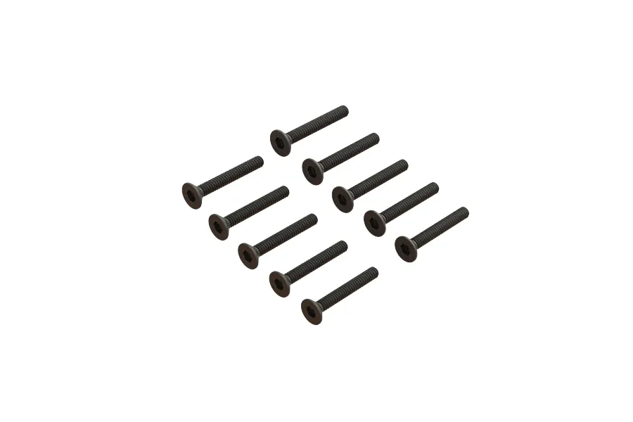 ARRMA 1.6x12mm Fine Thread Countersunk Head Screws 10Pcs image 92899