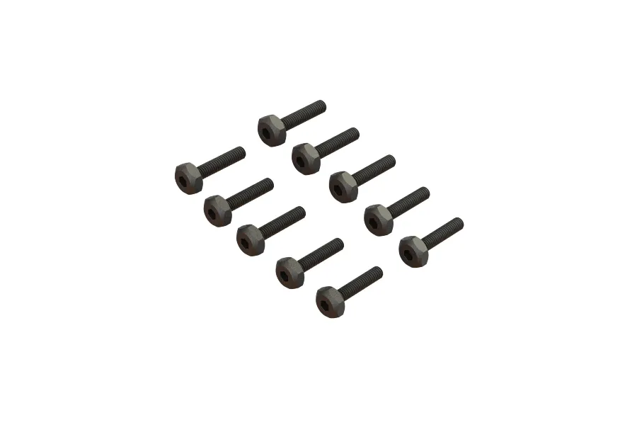 ARRMA 2.5x12 Fine Thread 5.5mm Hex Head Screws 10Pcs image 92900