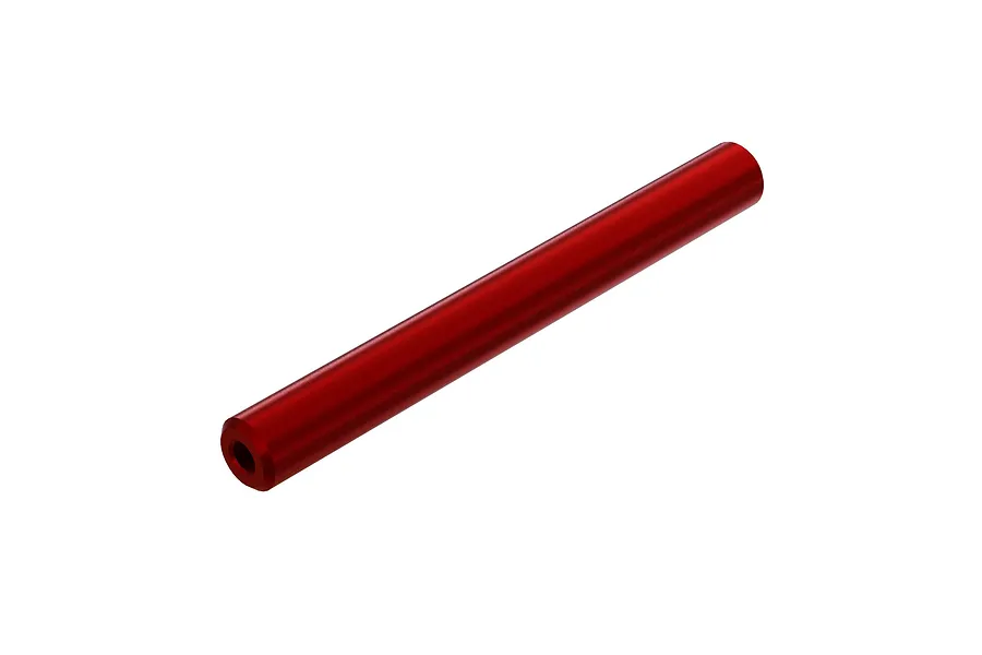 ARRMA Red Aluminium 93mm Front Brace Tube image 92911