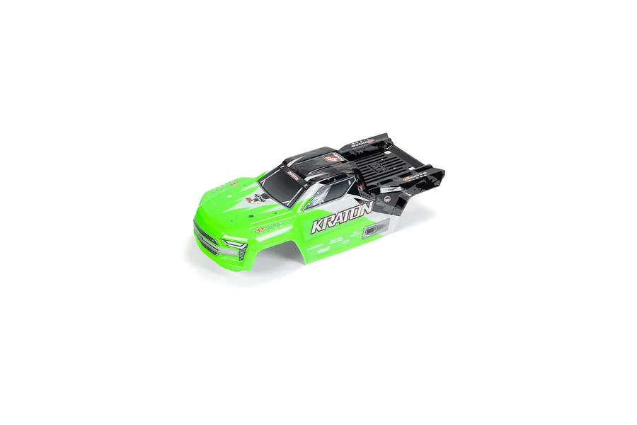 ARRMA 1/10 Kraton Painted Body Shell - Green/Black image 92927