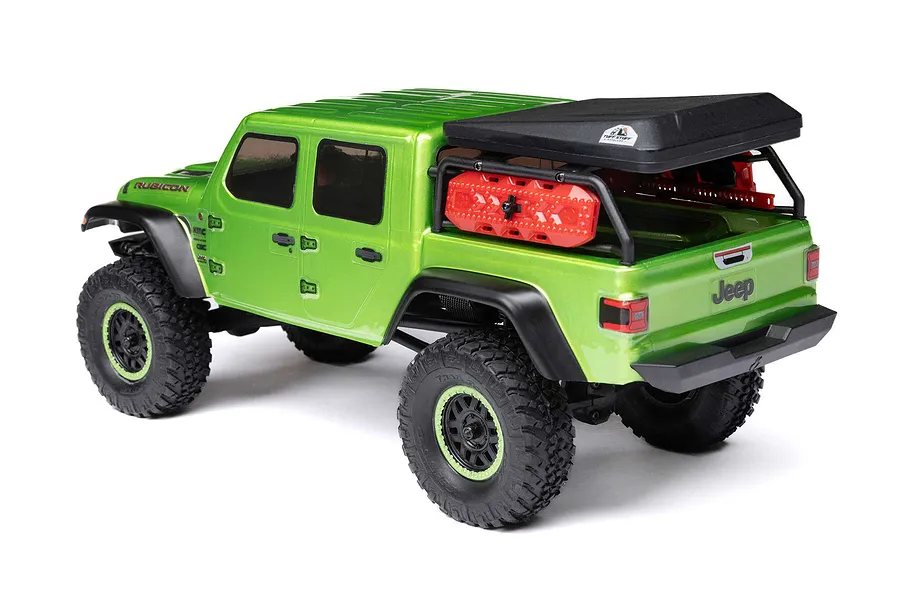 Axial SCX24 Jeep Gladiator RC Rock Crawler Electric 4WD 1/24 Scale RTR - Green image 92976