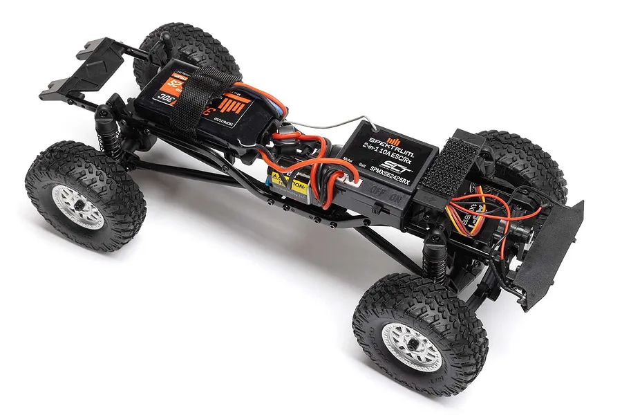 Axial SCX24 Jeep Gladiator RC Rock Crawler Electric 4WD 1/24 Scale RTR - White image 92986