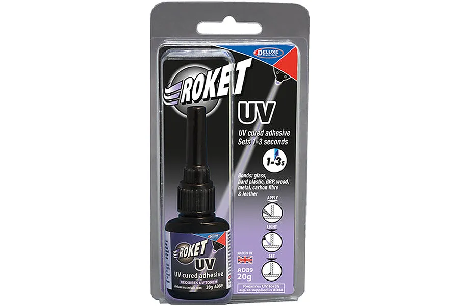 Deluxe Materials Roket UV Cured Adhesive 20g image 93024