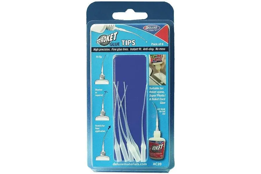 Deluxe Materials Roket Glue Tips 6Pcs image 93028