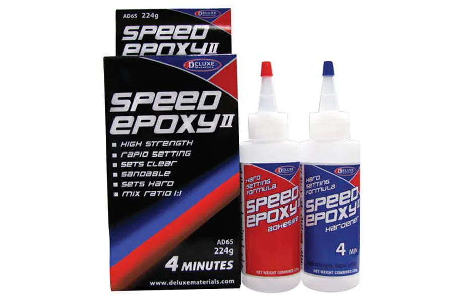 Deluxe Materials Speed Epoxy II 4 Minute Adhesive 224g image 93055