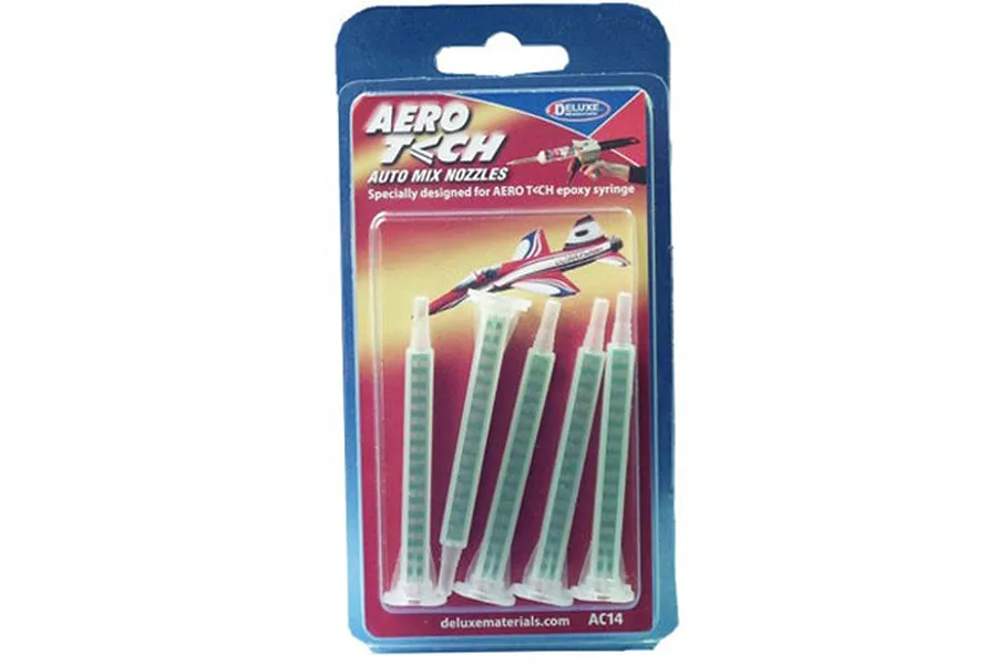 Deluxe Materials Aero Tech Auto Mix Nozzle Kit 5Pcs image 93077