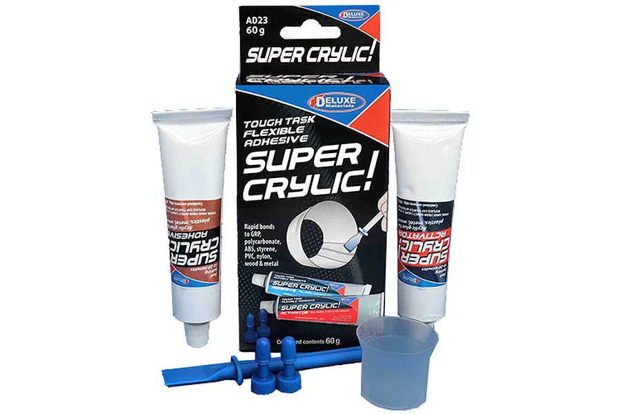 Deluxe Materials Super Crylic Flexible Adhesive Set 60g image 93095
