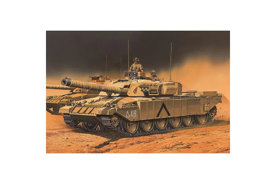 Academy 1/72 British Army Challenger Mk.3 Tank Scaled Plastic Model Kit image 93163