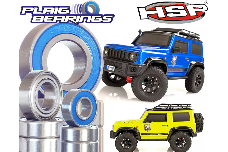 Plaig RC 1/10 HSP RC4 V3 Bearing Kit image 93205