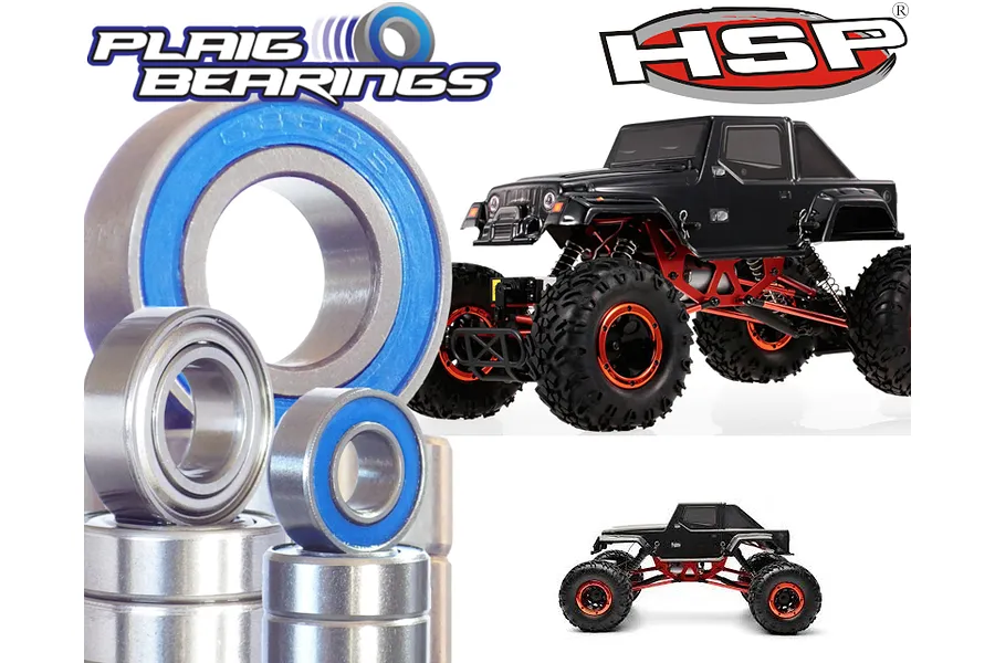 Plaig RC 1/10 HSP Pangolin Bearing Kit image 93208