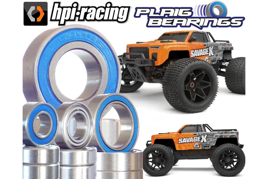 Plaig RC 1/8 HPI Savage Flux X &amp;amp; XL V2 Premium Bearing image 93211