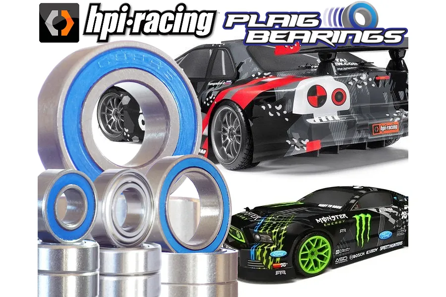 Plaig RC 1/10 HPI E10 Bearing Kit image 93219