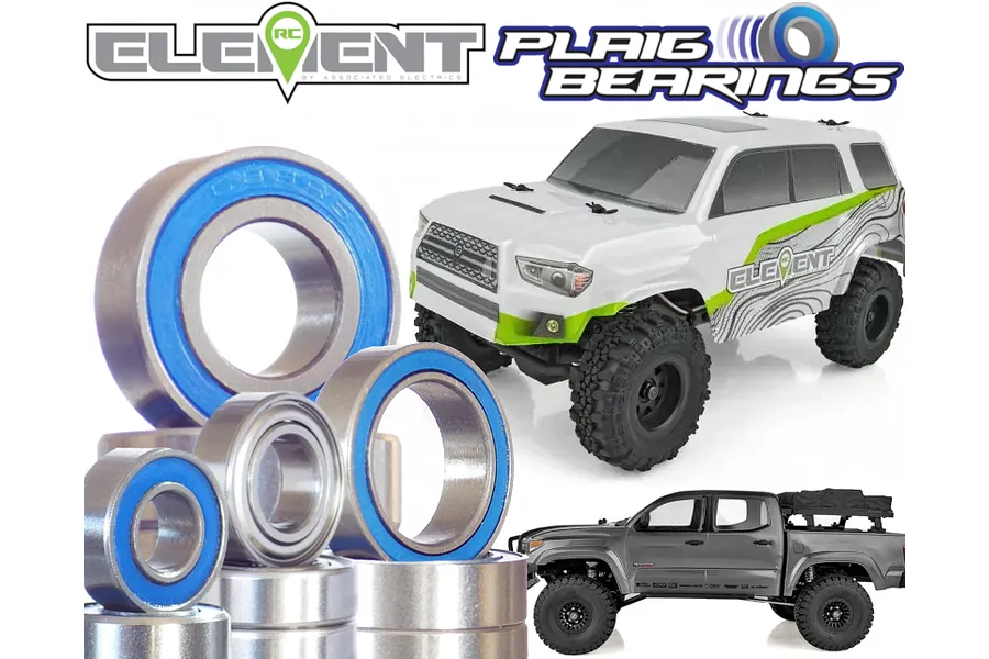 Plaig RC 1/10 Element Enduro Trailrunner &amp;amp; Knightrunner Bearing Kit image 93224