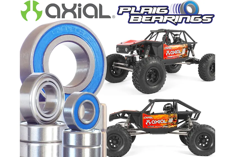 Plaig RC 1/10 Axial Capra 1.9 V2 Premium Bearing Kit image 93227