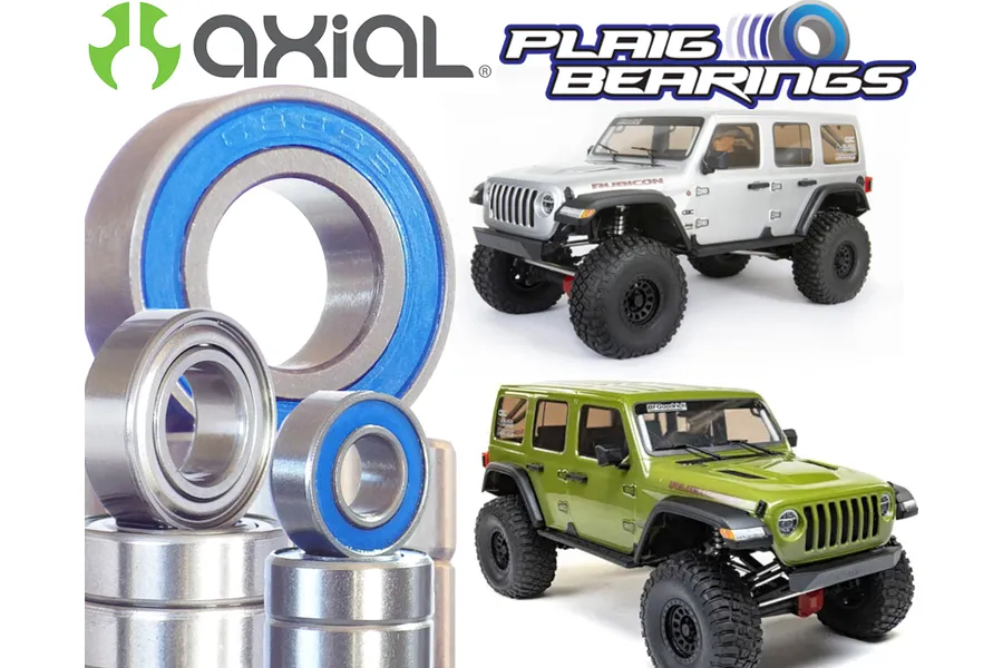 Plaig RC 1/6 Axial SCX6 V2 Premium Bearing Kit image 93231