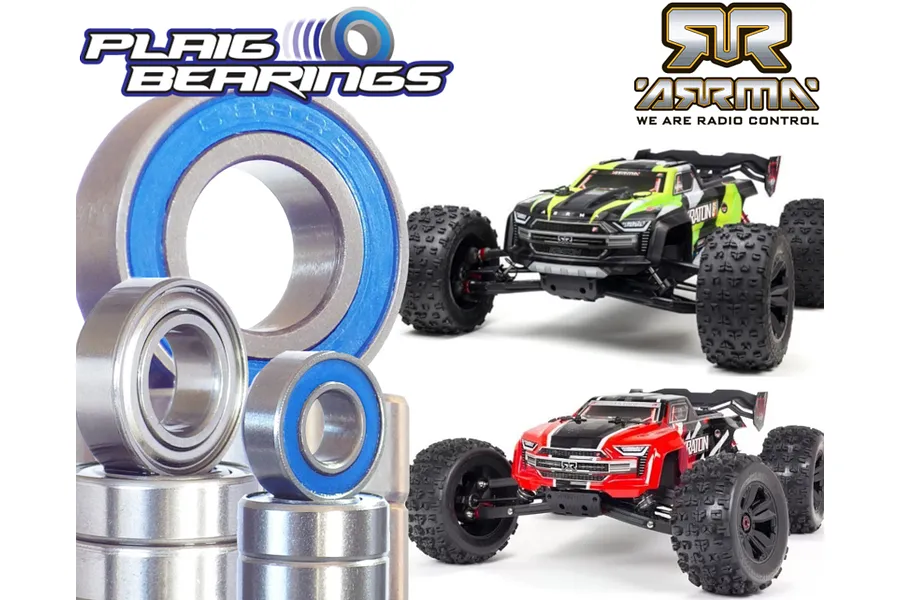 Plaig RC 1/5 ARRMA Kraton Pro Racers V2C Bearing Kit image 93245