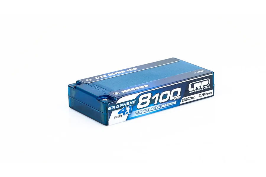LRP 3.7V 8100mAh 120C LCG Hard Case LiPo Battery image 93257