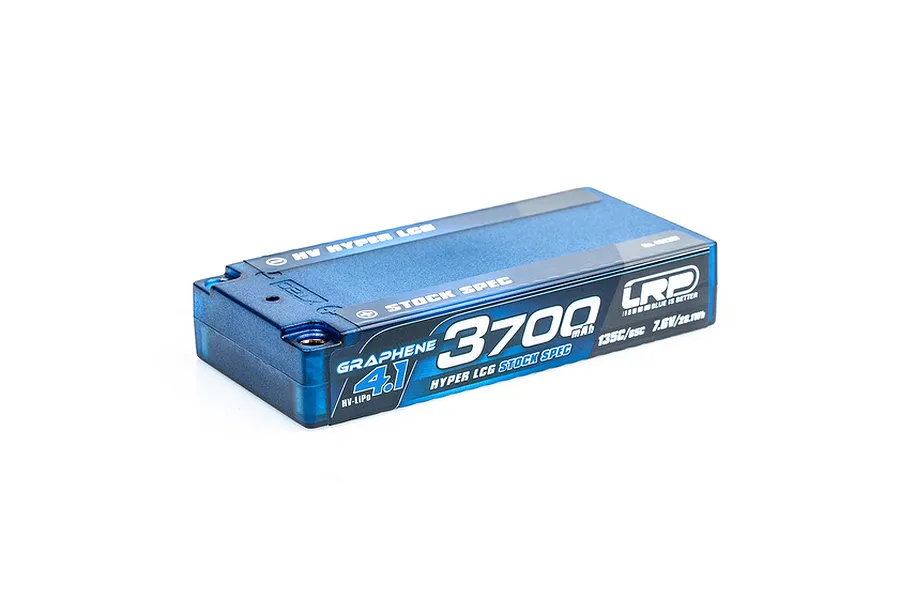LRP 7.6V 3700mAh 135C HV LCG Shorty Hard Case LiPo Battery image 93258