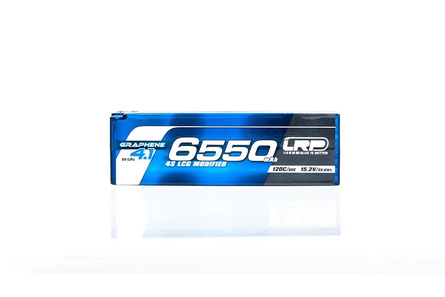LRP 15.2V 6550mAh 120C HV LCG Hard Case LiPo Battery image 93263